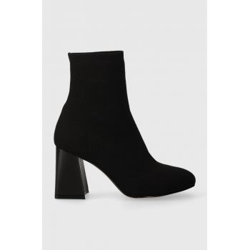 Aldo botine Rowallan femei, culoarea negru, cu toc drept, 13620996Rowallan