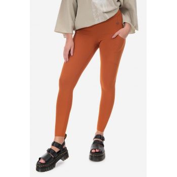 Fjallraven colanți Abisko Tights femei, culoarea portocaliu, uni F84773.243-243