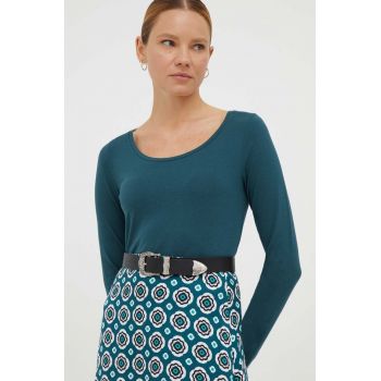 Marc O'Polo longsleeve femei, culoarea verde