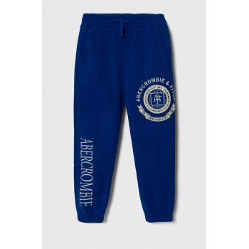 Abercrombie & Fitch pantaloni de trening pentru copii cu imprimeu