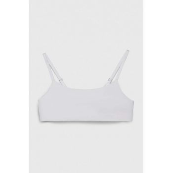 Abercrombie & Fitch sutien fete culoarea alb