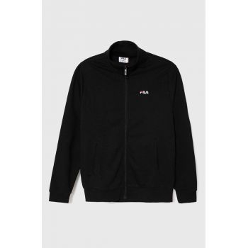 Fila bluza copii BIDINGEN culoarea negru, melanj