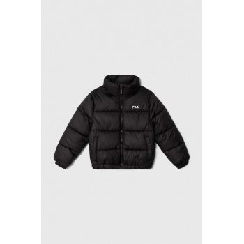 Fila geaca copii THELKOW blocked padded jacket culoarea negru ieftina