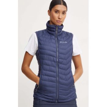 Columbia vestă femei, culoarea bleumarin, de iarnă 1757411-011