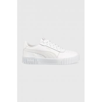 Puma sneakers Carina 2.0 culoarea alb 385849