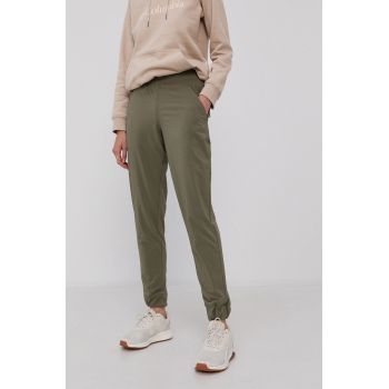 Columbia Pantaloni femei, culoarea bej