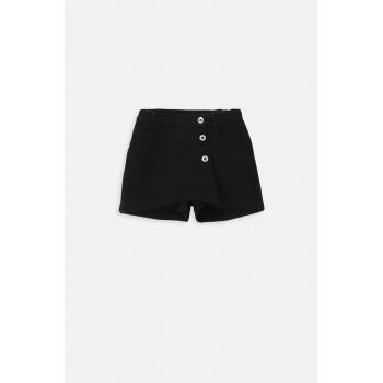 Coccodrillo fusta denim pentru copii culoarea negru, mini, evazati