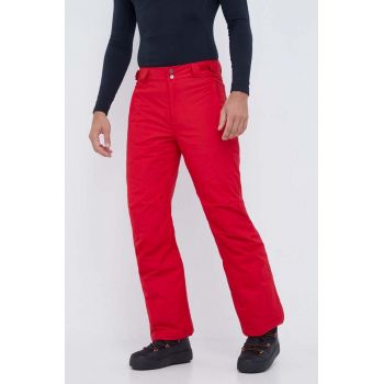 Columbia pantaloni Bugaboo culoarea rosu