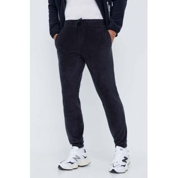 Columbia pantaloni de trening culoarea negru, neted