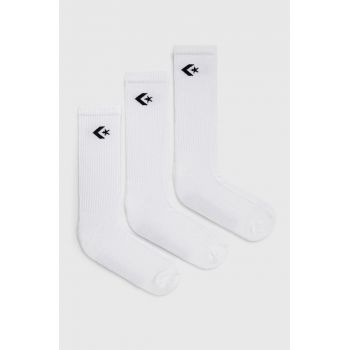 Converse sosete barbati, culoarea alb