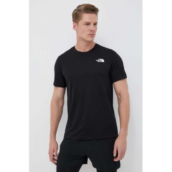 The North Face tricou sport Lightbright culoarea negru, modelator