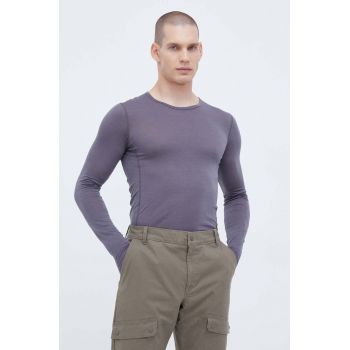 adidas TERREX longsleeve funcțional Xperior Merino 150 culoarea gri