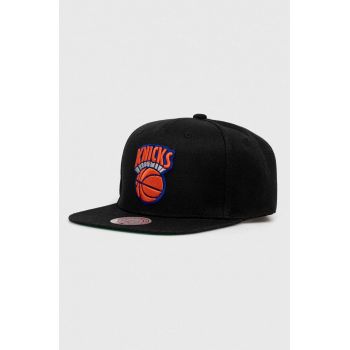 Mitchell&Ness sapca NEW YORK KNICKS culoarea negru, cu imprimeu