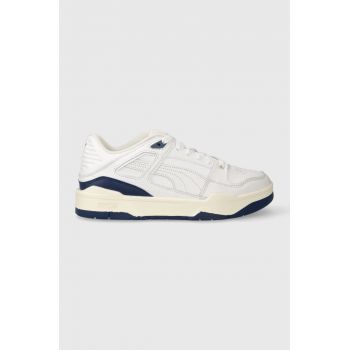 Puma sneakers slipstream INVDR lth culoarea alb 387544