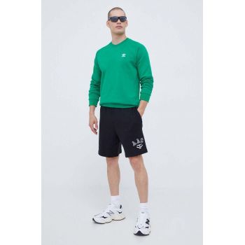 adidas Originals pantaloni scurti din bumbac culoarea negru