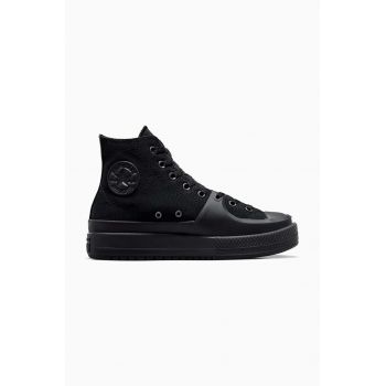 Converse teniși Chuck Taylor All Star Construct culoarea negru, A06888C