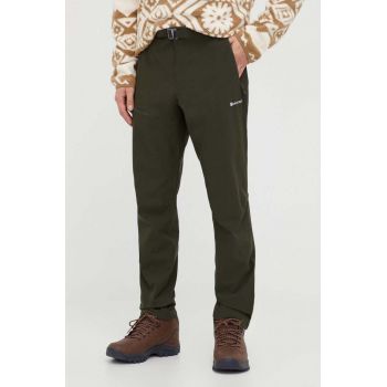 Montane pantaloni de exterior Tenacity culoarea verde