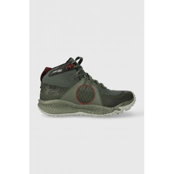 Under Armour pantofi Charged Maven Trek WP barbati, culoarea verde