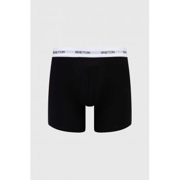 United Colors of Benetton boxeri barbati, culoarea negru