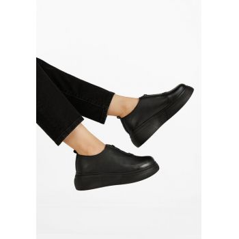 Pantofi casual dama piele Amaera negri