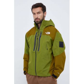 The North Face geaca barbati, culoarea verde