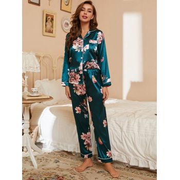 Pijama dama satin Paloma ADCP0165 Adictiv