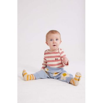 Bobo Choses pantaloni de trening din bumbac pentru bebeluși modelator