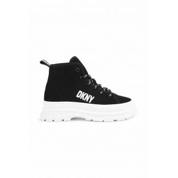 Dkny sneakers pentru copii culoarea negru