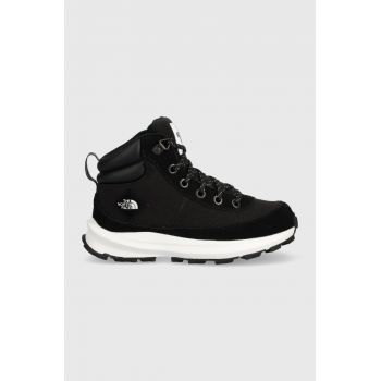 The North Face cizme de iarna pentru copii Y BACK-TO-BERKELEY IV HIKER culoarea negru