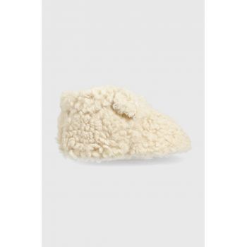 UGG pantofi pentru bebelusi Bixbee culoarea bej