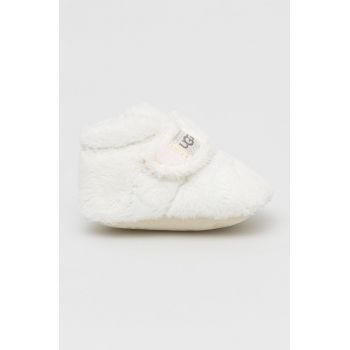 UGG papuci pentru copii Bixbee culoarea alb