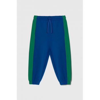 United Colors of Benetton pantaloni de trening din bumbac pentru copii modelator