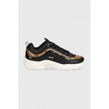 Fila sneakers pentru copii STRADA A culoarea negru