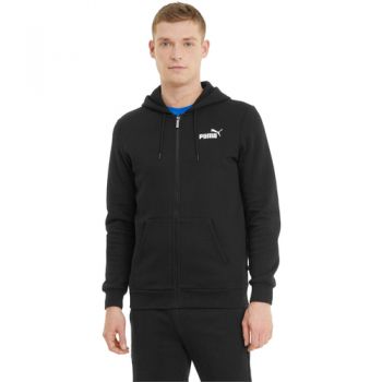 Hanorac barbati Puma Essentials Full-Zip Logo 58670201