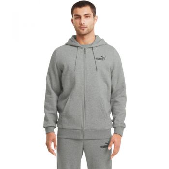 Hanorac barbati Puma Essentials Full-Zip Logo 58670203