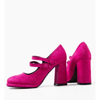 Pantofi dama Vintage Fuchsia