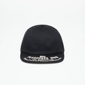 PLEASURES Http Canvas Cap Black