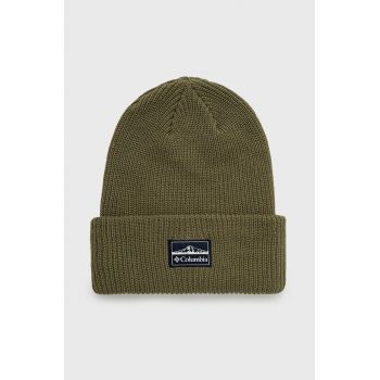 Columbia căciulă Lost Lager II Beanie culoarea verde 1975921 ieftina