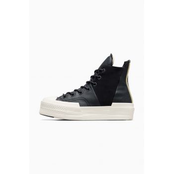 Converse teniși Chuck 70 Plus femei, culoarea negru, A05260C