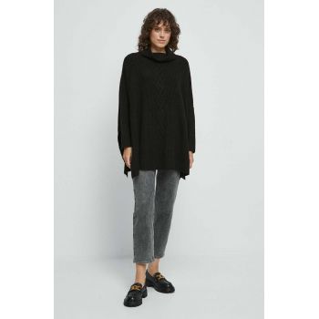 Medicine poncho culoarea negru, light