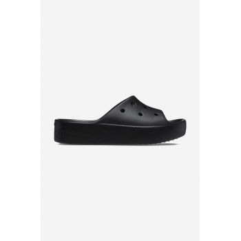 Crocs slapi culoarea maro