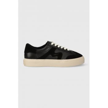 Gant sneakers din piele Carroly culoarea negru, 27531183.G00