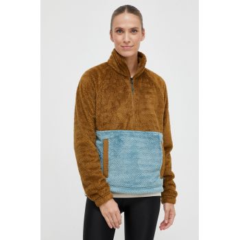 Marmot hanorac Homestead Fleece culoarea maro, modelator