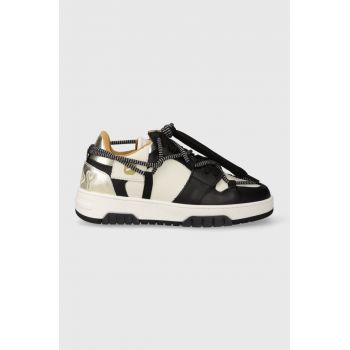 Off Play sneakers din piele SORRENTO culoarea negru, SORRENTO 1 BLACK, LATTE, GOLD