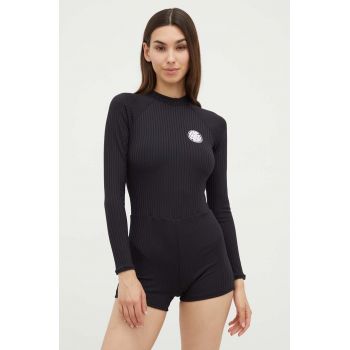 Rip Curl costum de baie dintr-o bucată Boyleg culoarea negru, cupa moale