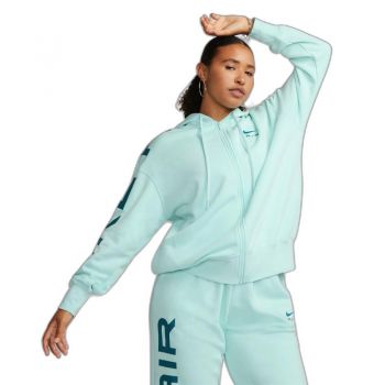 Bluza cu Fermoar Nike W Nsw Air fleece OS full zip hoodie