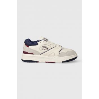 Lacoste sneakers din piele LINESHOT 223 3 SMA culoarea bej, 46SMA0088