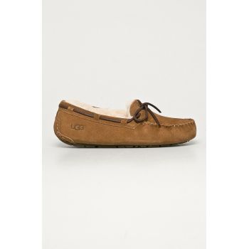 UGG papuci din piele întoarsă Dakota 1107949-CHE