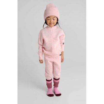 Reima pantaloni functionali pentru copii Misam culoarea roz
