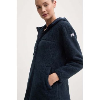 Helly Hansen bluză femei, culoarea bleumarin, de tranziție 53815-990